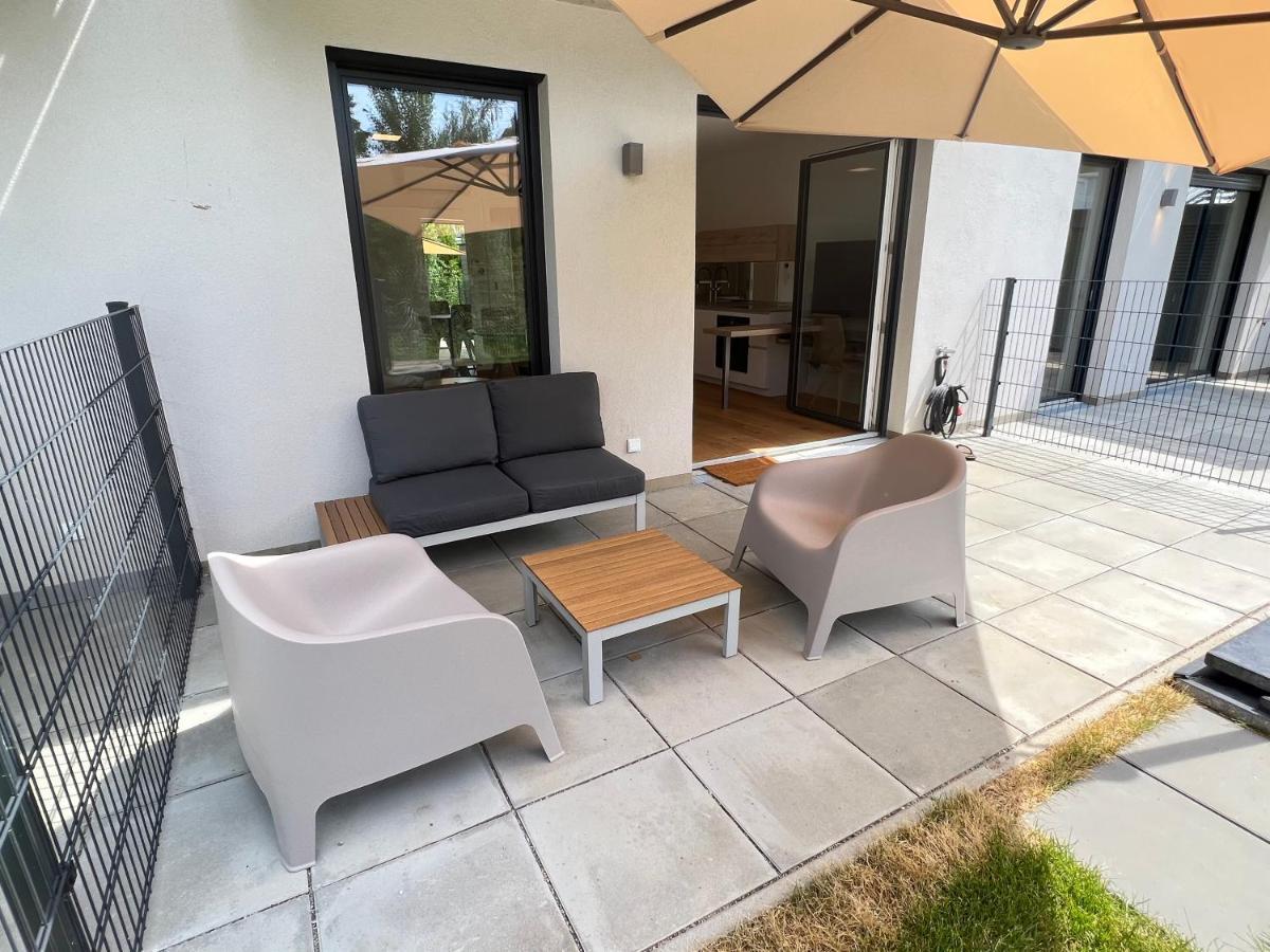 25H Spa-Residenz Best Sleep Privat Garden & Pools Neusiedl am See Exterior foto